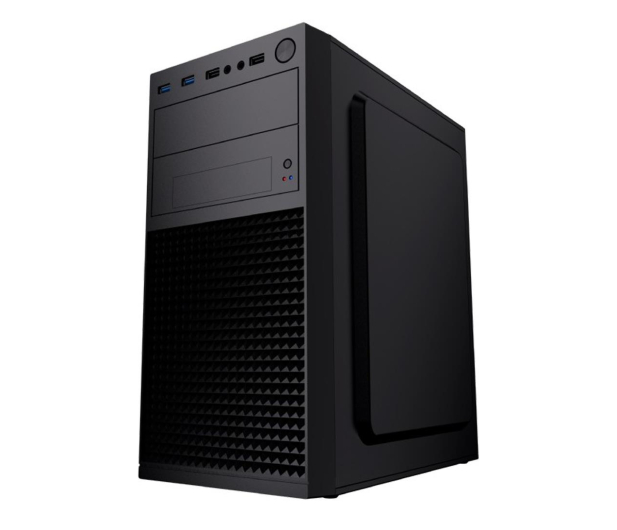 GEMBIRD Fornax K300, Micro-ATX, 2x USB 3.0 + 2x USB 2.0 czarna CCC-FC-K300 - 1184603 - zdjęcie 3